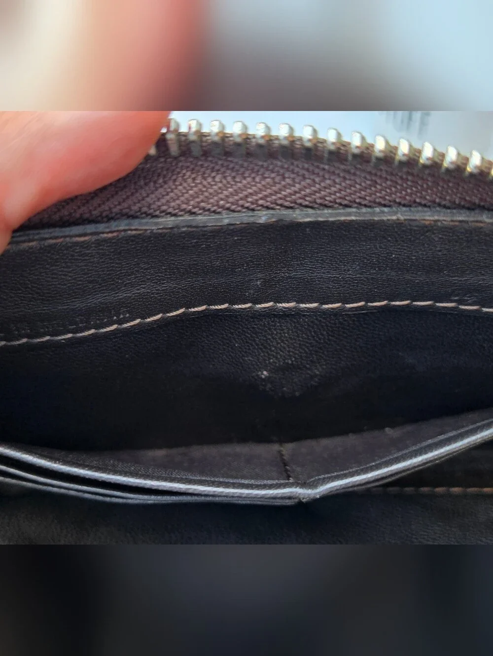 EUC Chloe Paddington Dark Brown Long Wallet